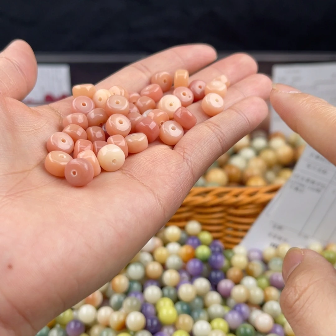 白玉菩提吊坠q9mm 100+10