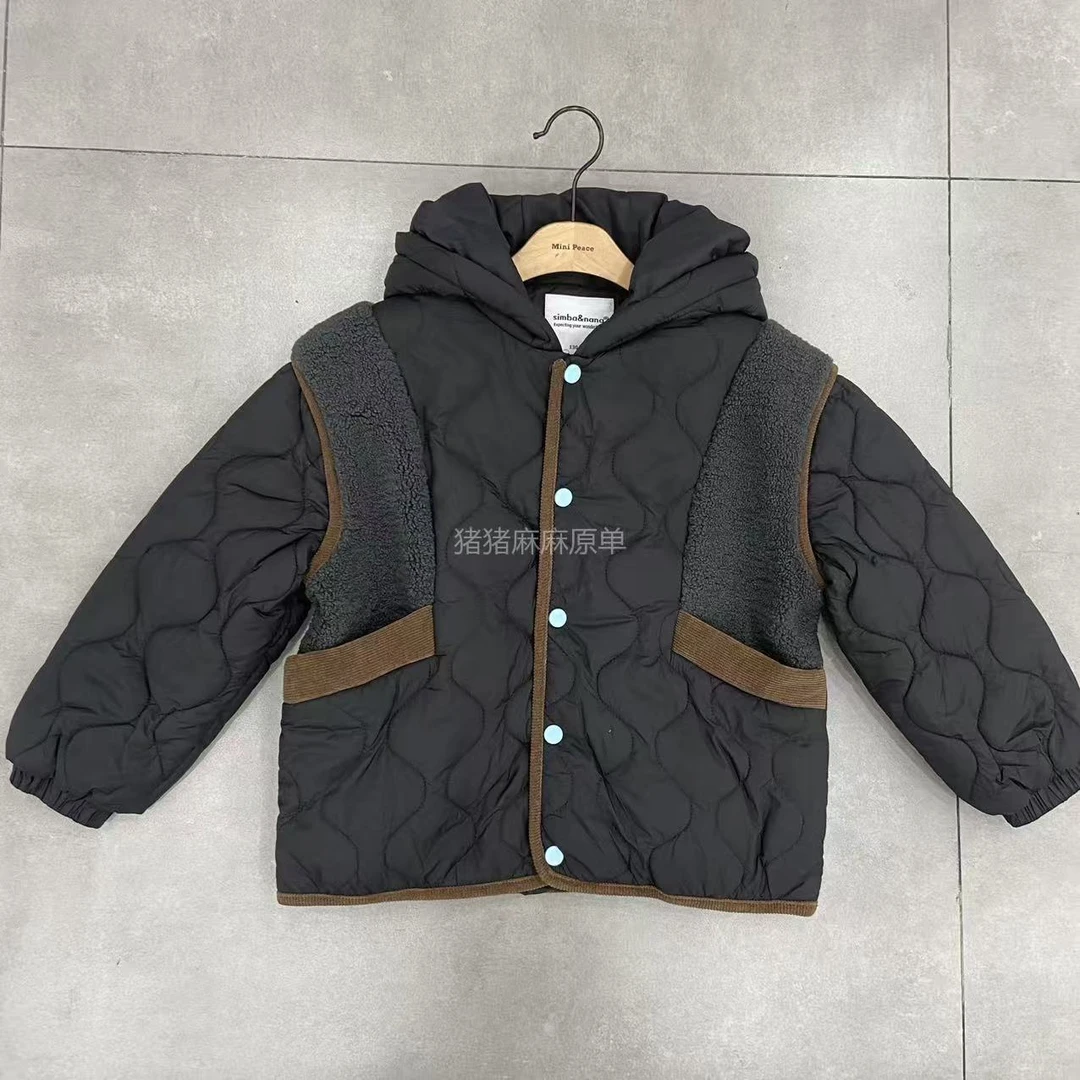 8847-童外套连帽棉服外套童秋冬新款外套