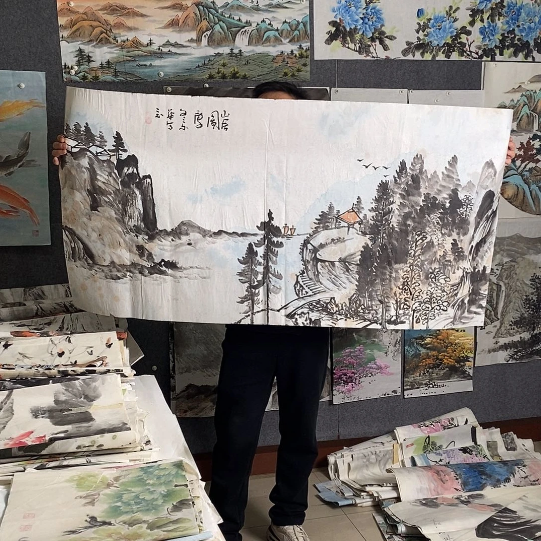 国画手写手绘国画作品58