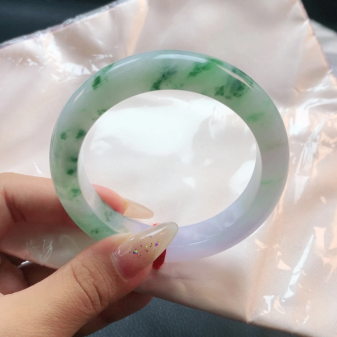 未镶嵌手镯翡翠57圈2031