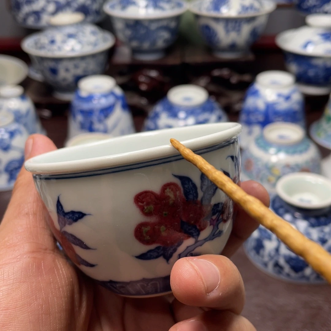 杯景德镇陶瓷现代手工陶瓷茶具