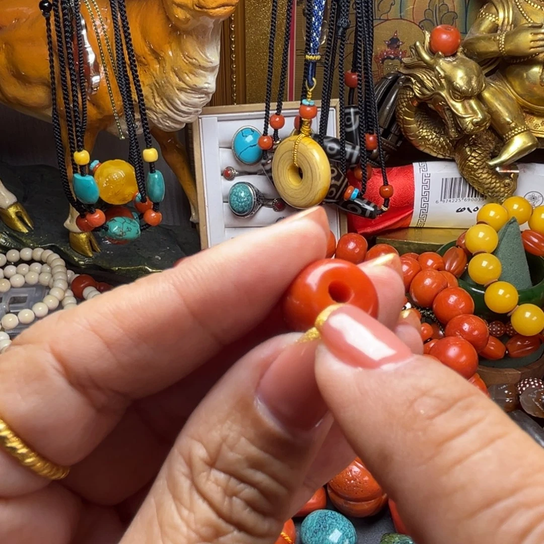 天***玉手工艺品琉璃大漂亮一个