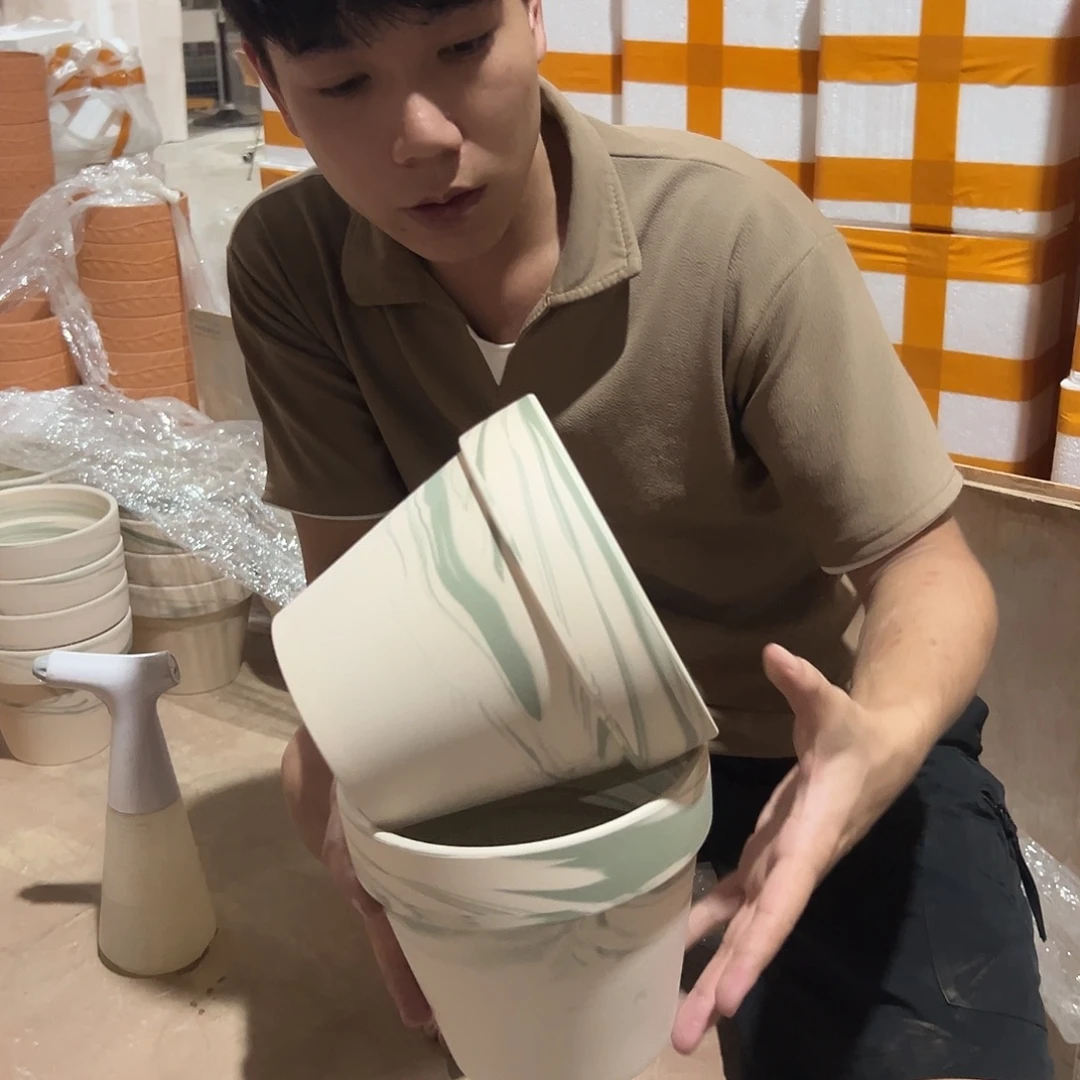 红陶微瑕绿野仙踪18口16高两个