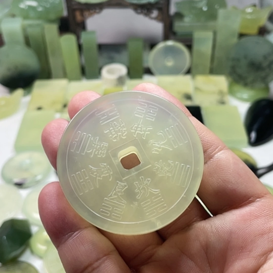 【闪购商品】未镶嵌岫玉挂件千***行