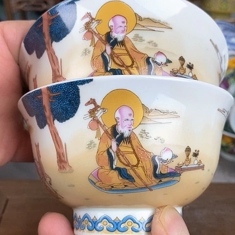 景德镇陶瓷藏式茶碗