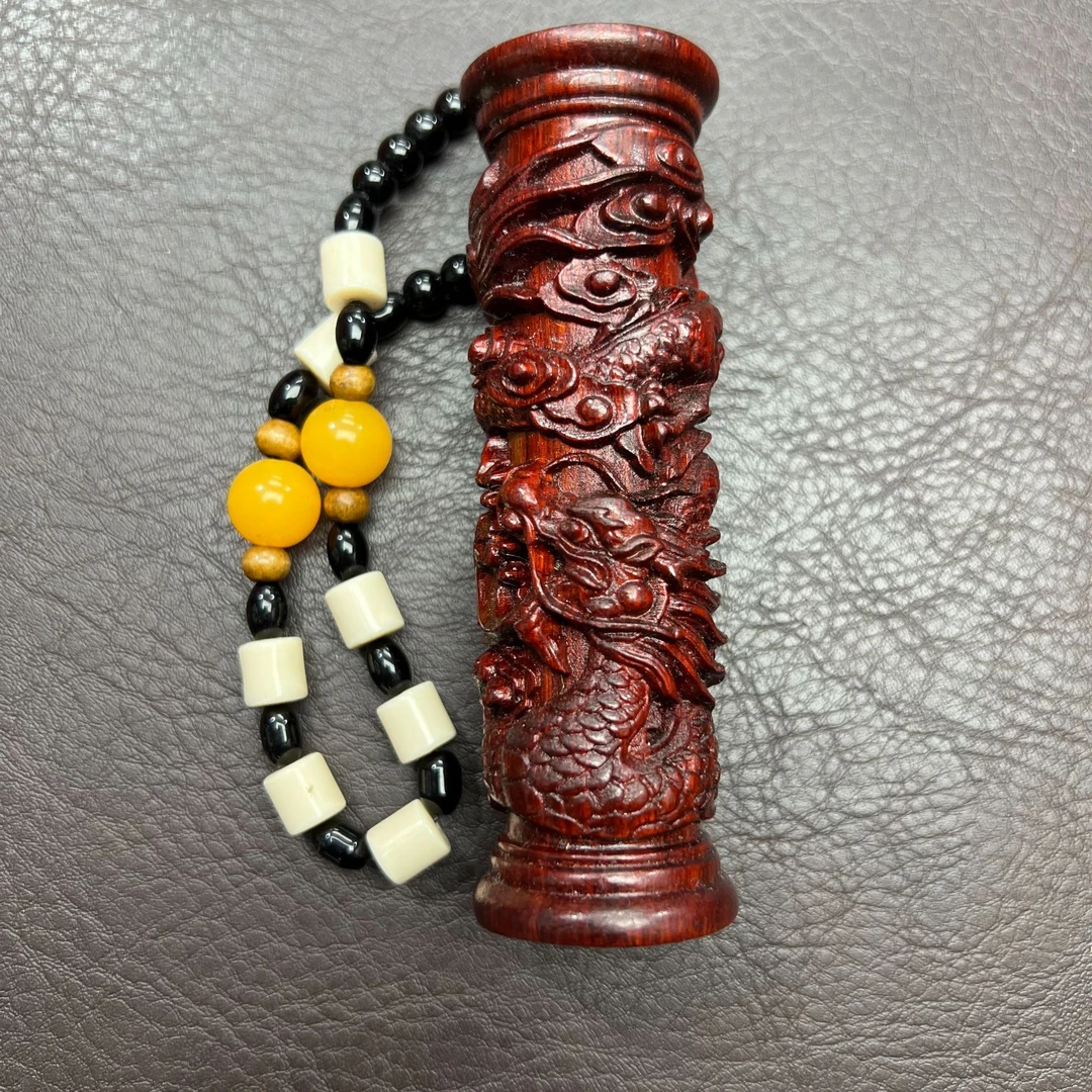 小叶紫檀龙柱 直播甄选