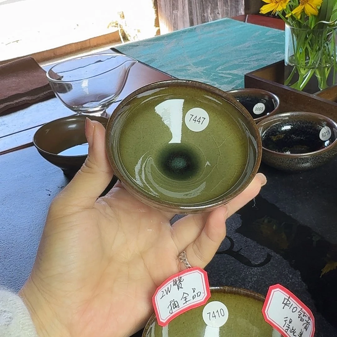 茶盏7447 秋罗柴烧福利杯
