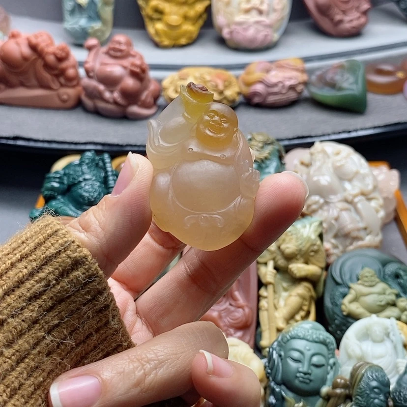 【闪购商品】未镶嵌吊坠定制玛瑙