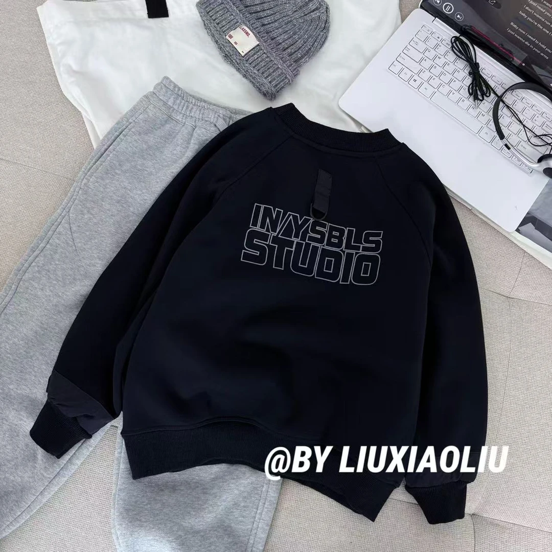 杭州六小六正版BY LIUXIAOLIU秋冬季夹加绒卫衣17876