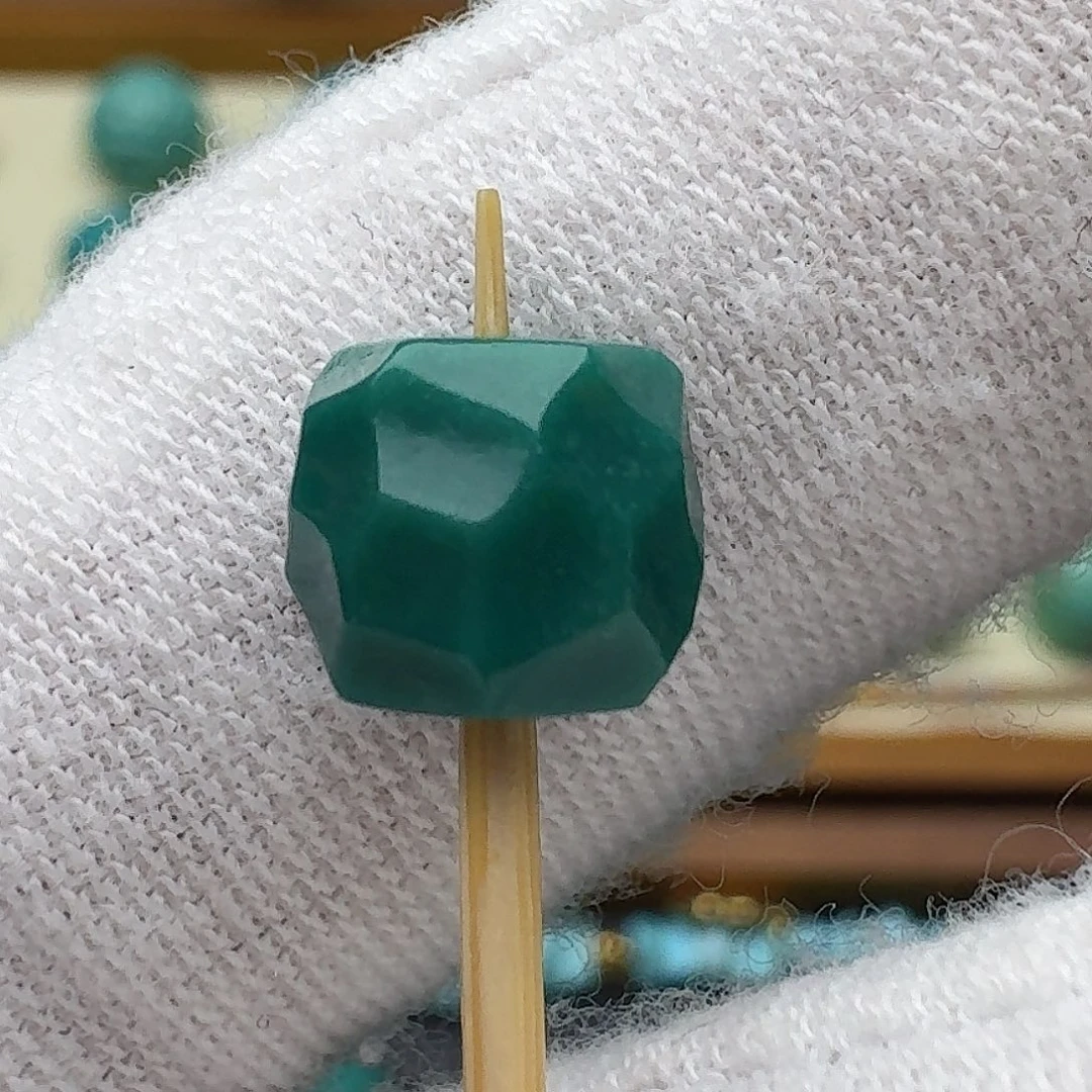 绿松石未镶嵌直切无相8