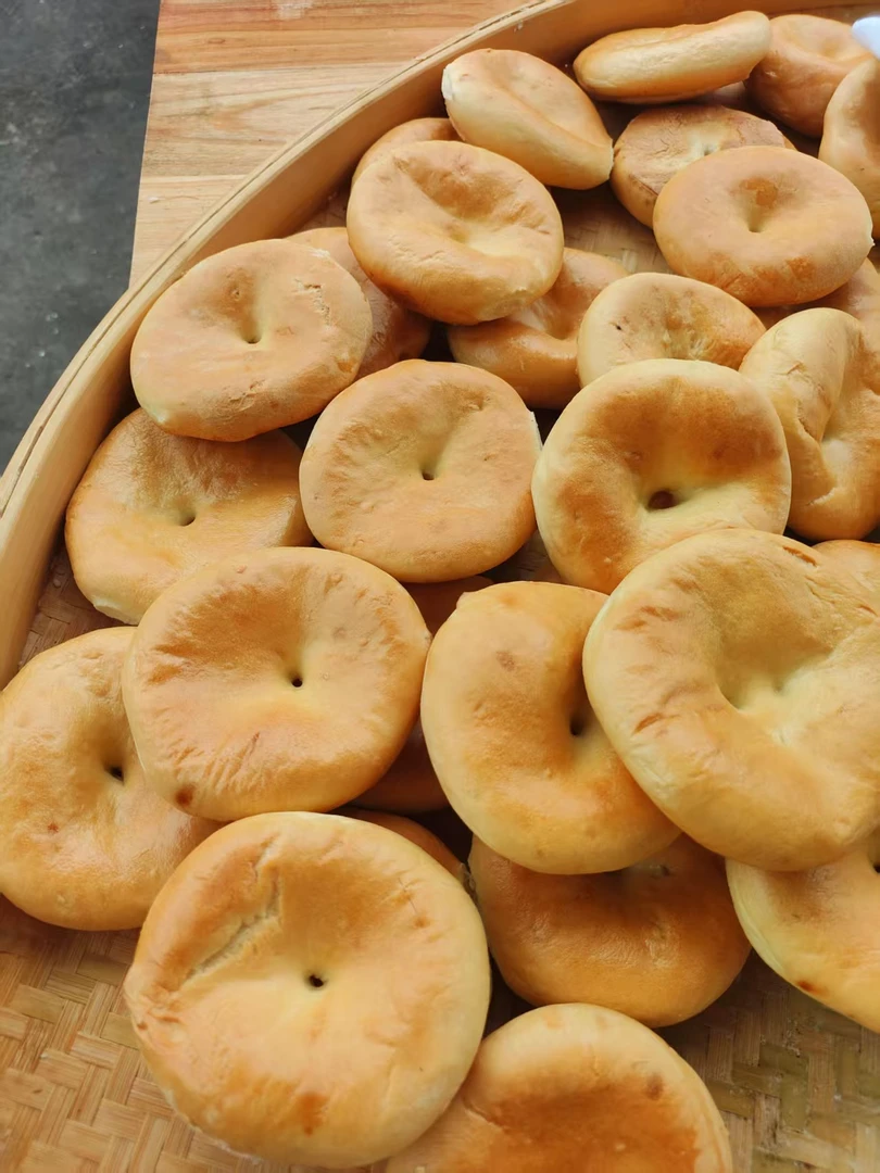 老式光饼传统工艺代餐零食500g10个装