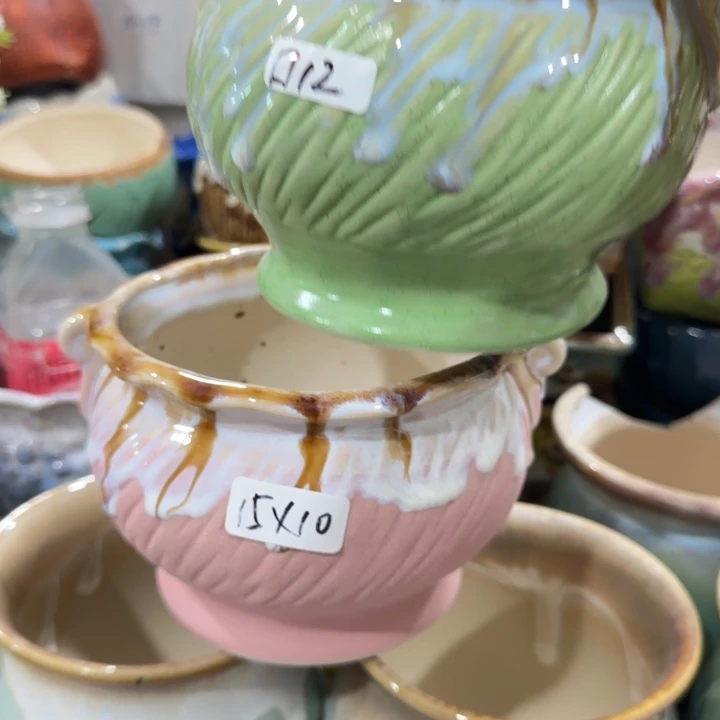 凑9块包邮，多肉绿植花盆，有孔