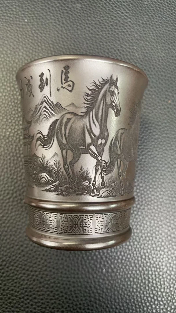 宜兴紫砂马到成功-8202