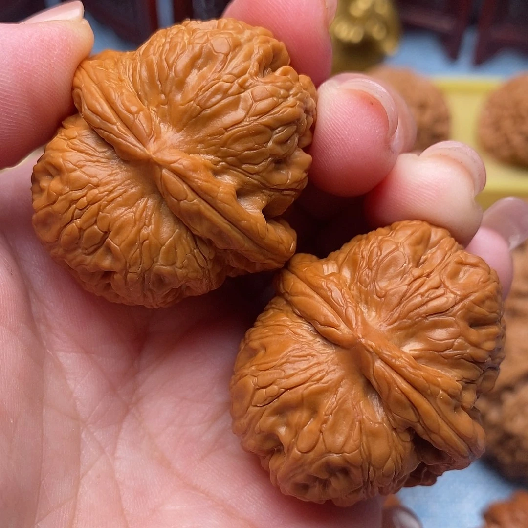 把件文玩核桃40全品绝配元宝