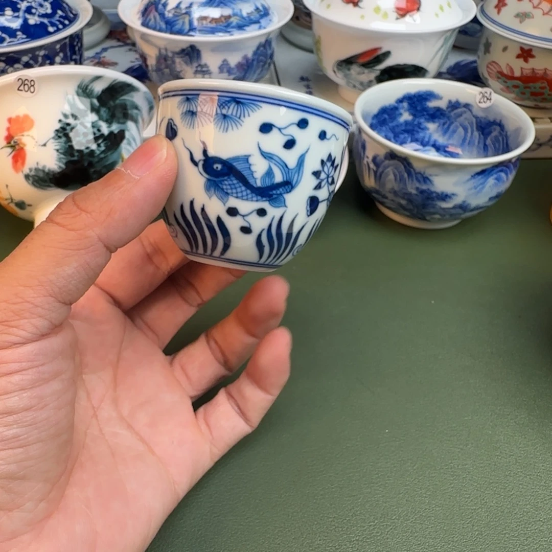 纯手工纯手绘茶具288
