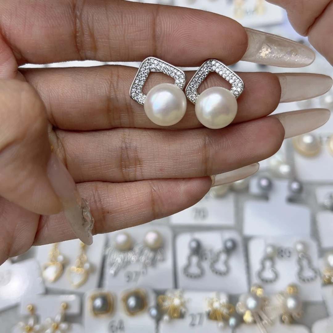 h***i戒指淡水珍珠合金