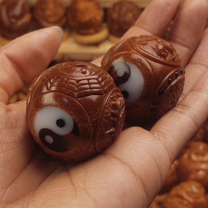 橄榄核手串/手链美*太极四象