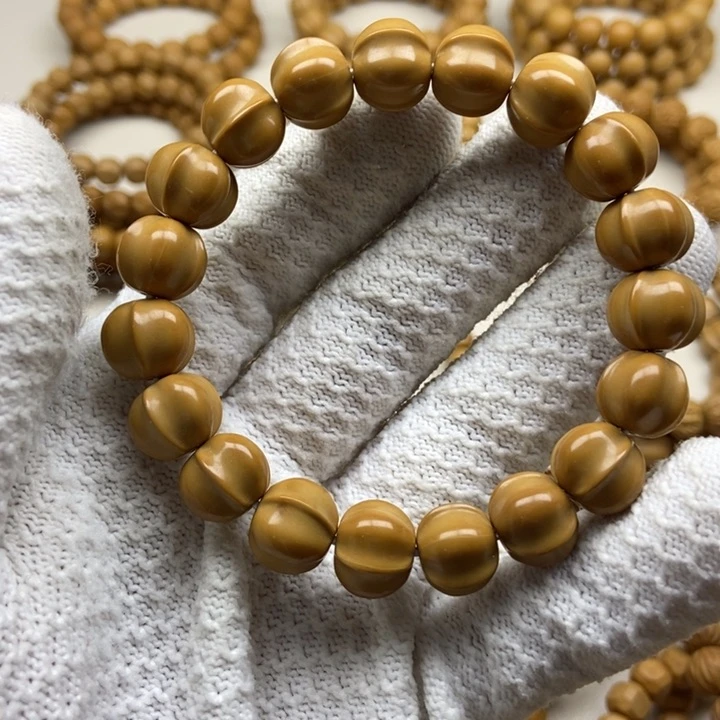 猴头核桃手串月**稀鲨鱼12➕微微瑕亮面介意勿拍