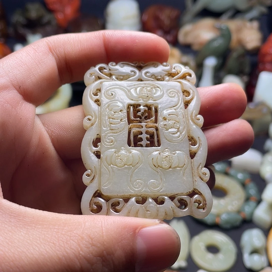 风***上和田玉（糖玉）未镶嵌颈饰