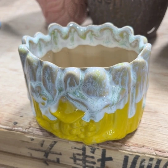 口径不清楚问客服满9元包邮没有托盘水培盆在3号链接