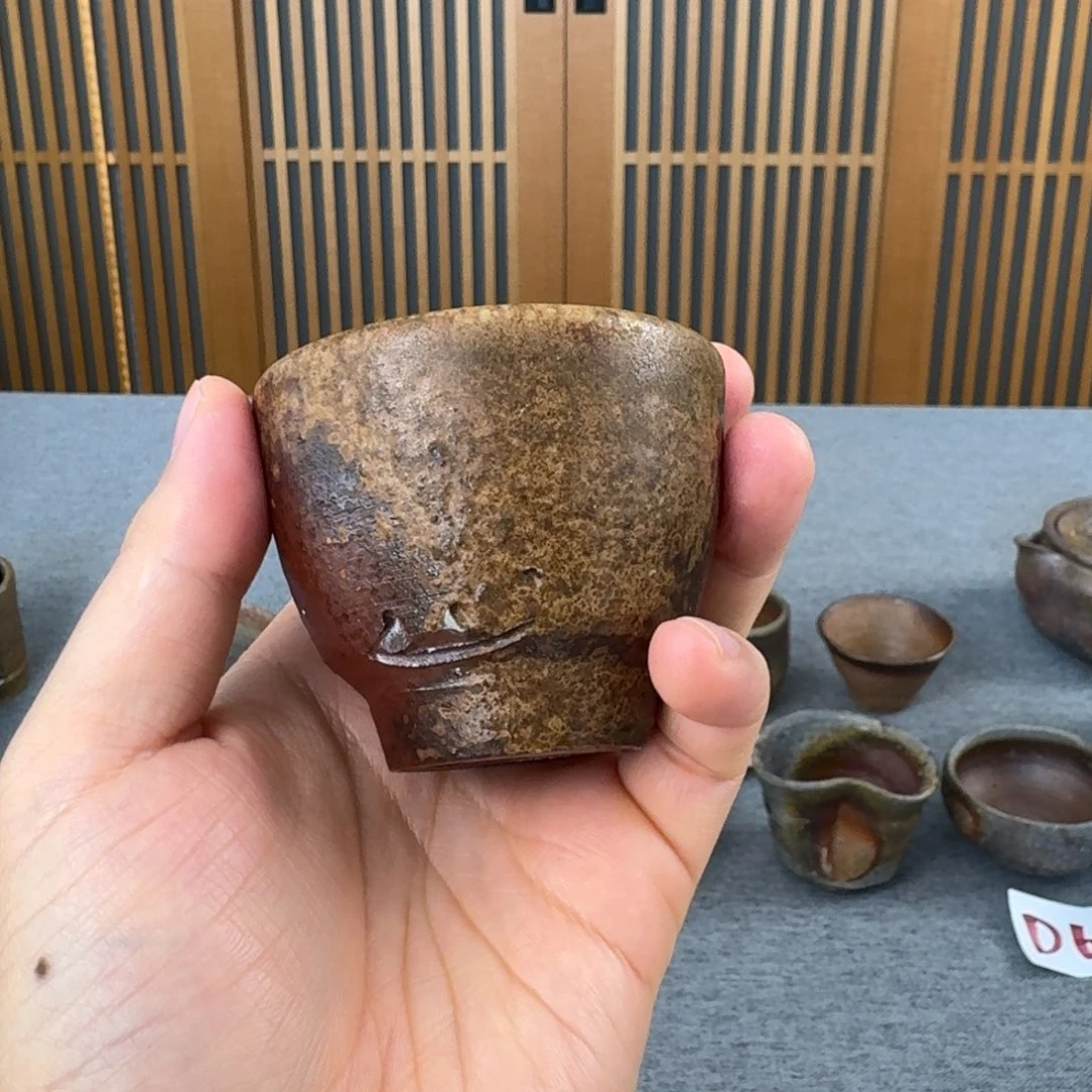 <****>吉本正 主人杯 备前烧