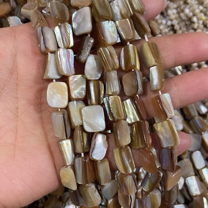 玛瑙/玉髓合金珠宝半成品4条企鹅贝大号