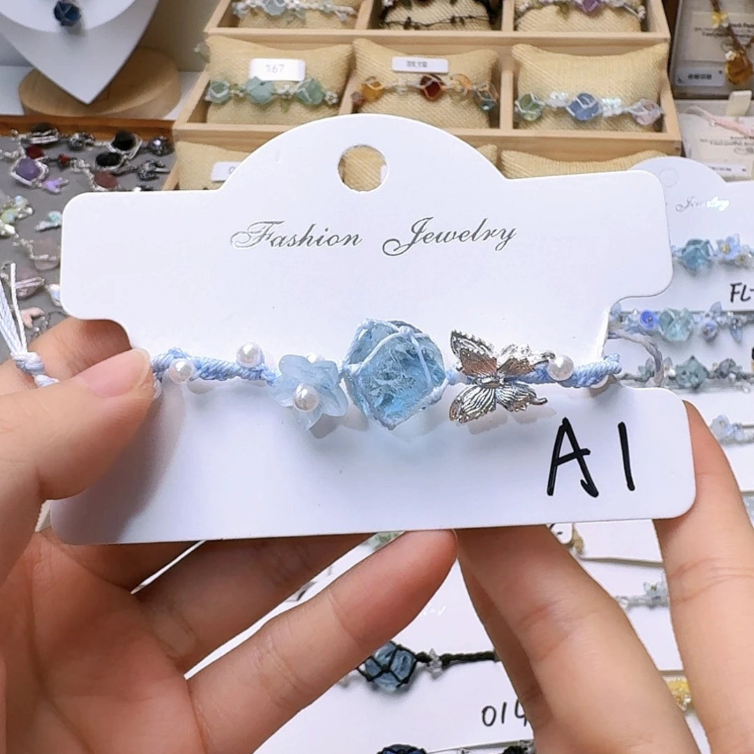 石英石纯铜锡合金纯铜手绳A1