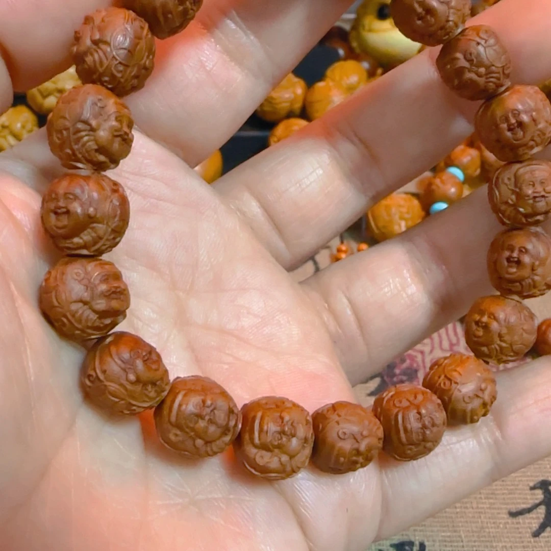 橄榄核手串/手链龙纹