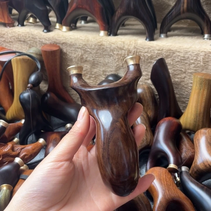 风车木（黑檀木）瑕疵快压螳螂197