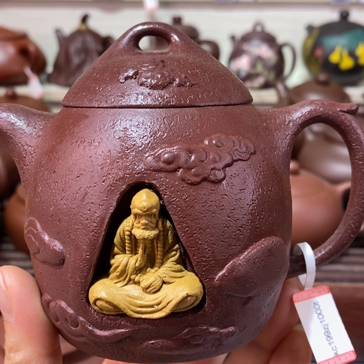 茶壶紫砂微瑕处理一把