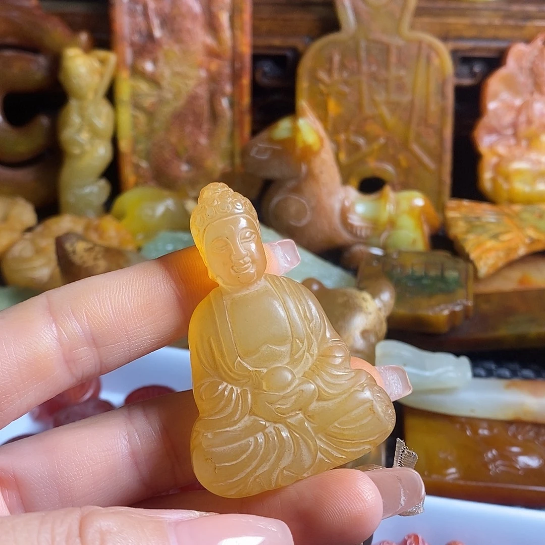 岫岩老玉（透闪石质玉）未镶嵌挂件
