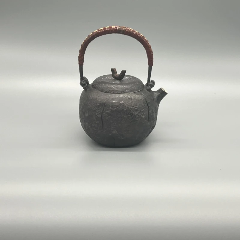 南瓜造型提梁紫皮诧寂风泡茶壶