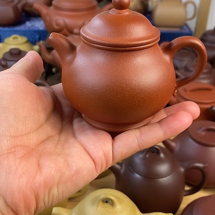 茶壶紫砂120毫升小高潘