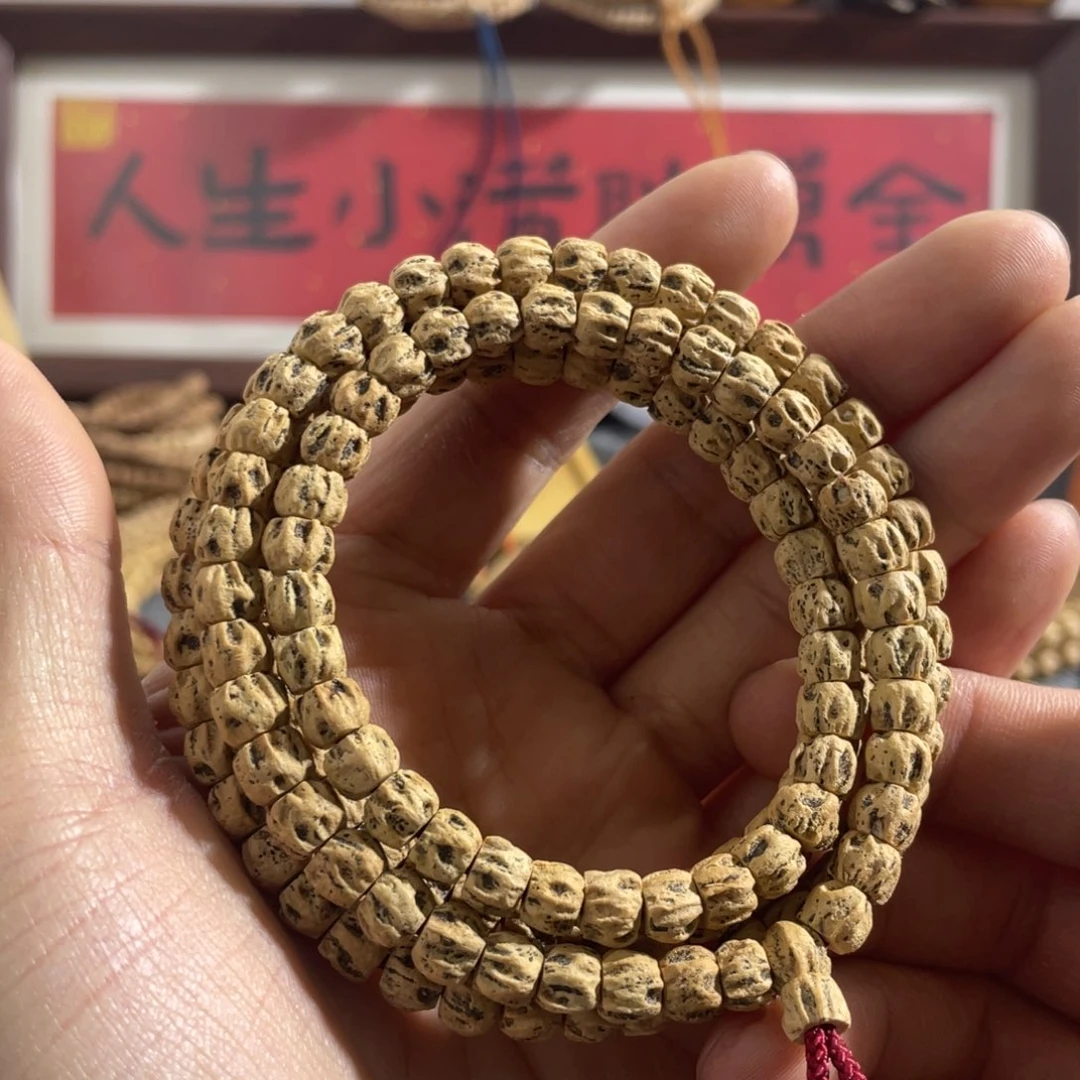 仙****柏香籽/百香籽吊坠鬼脸方块顺7mm