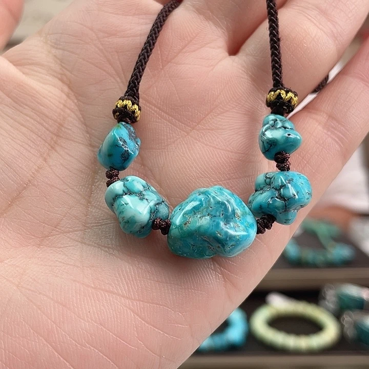 未镶嵌绿松石珠宝奇石