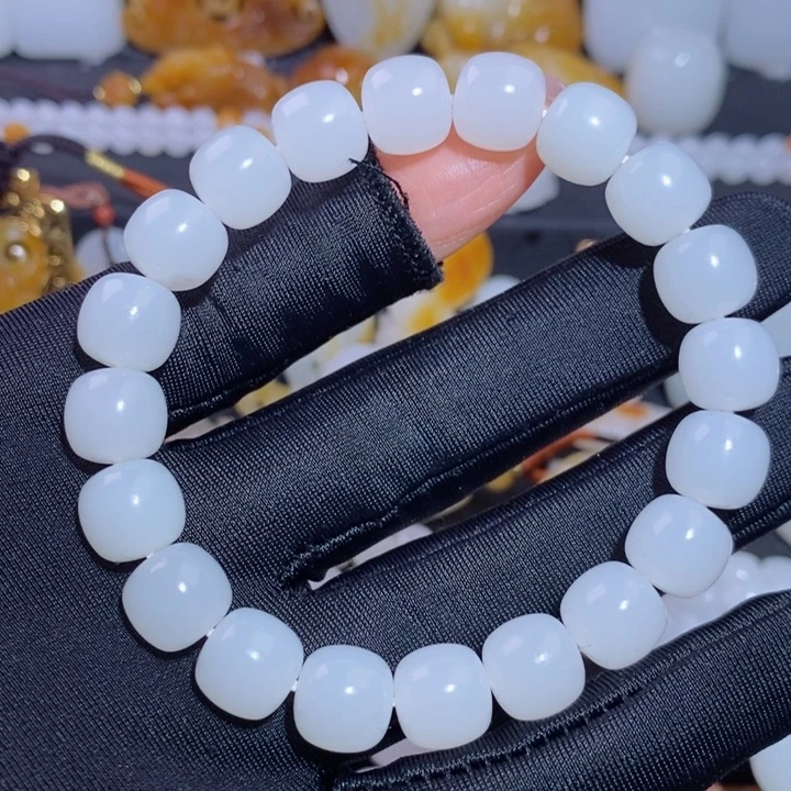 和田玉套链未镶嵌