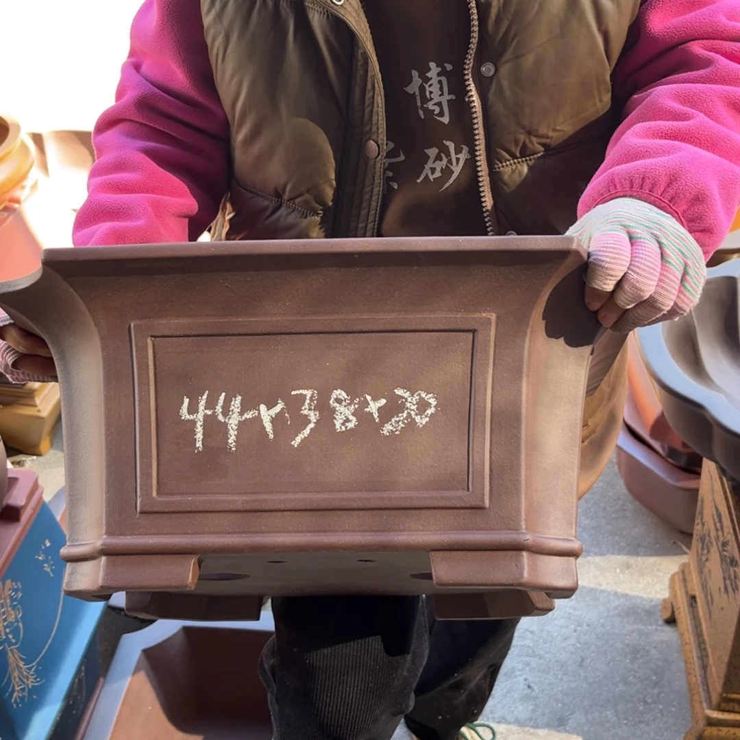 紫砂花盆盆景艺术