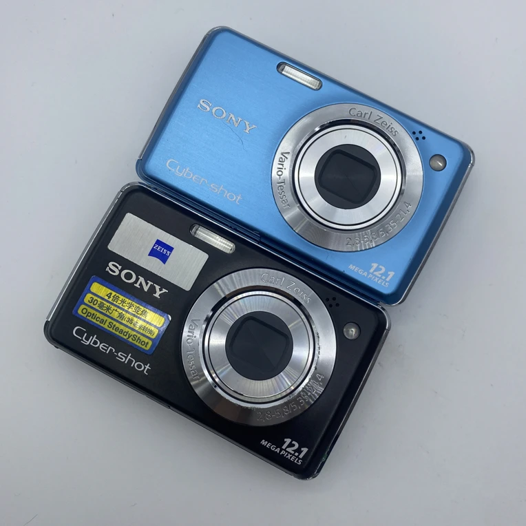 95新 Sony/索尼 DSC-W220 1210w像素4x变焦复古数码相机ccd氛围感