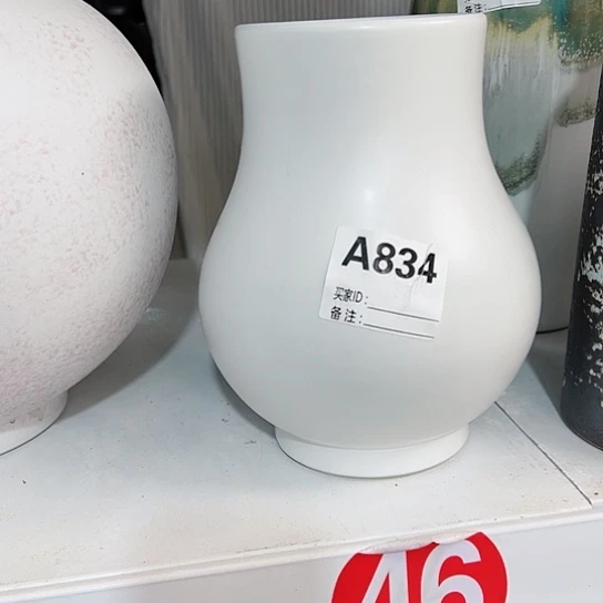 瓶陶瓷花瓶摆件摆件摆件。834