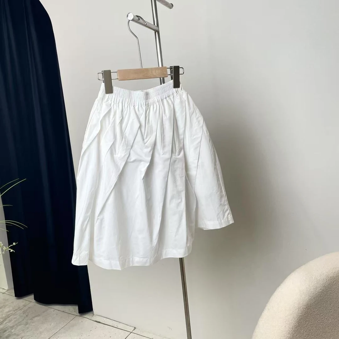 新款半身裙米白色  1105单系