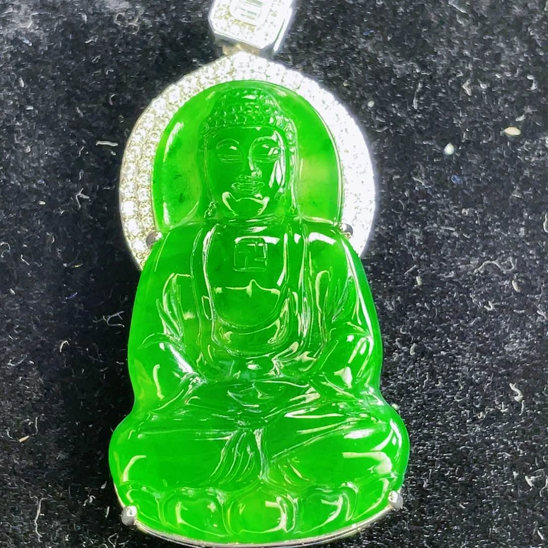 翡翠吊坠(不含链)未镶嵌