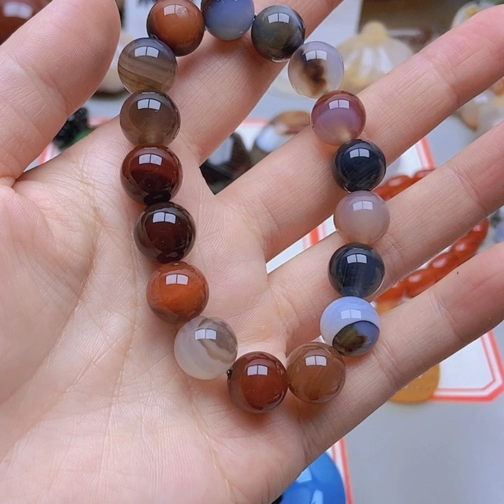 【闪购商品】未镶嵌玛瑙/玉髓珠宝半成品大**棠