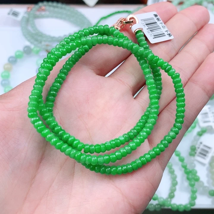 未镶嵌手链翡翠翡翠