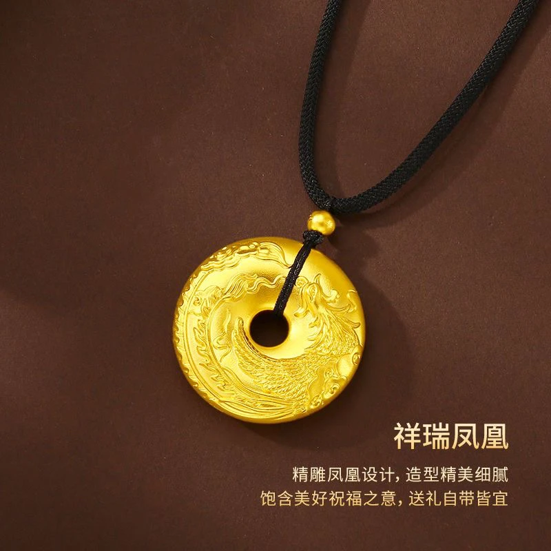 合金吊坠 定制款  祥瑞凤凰  平安扣