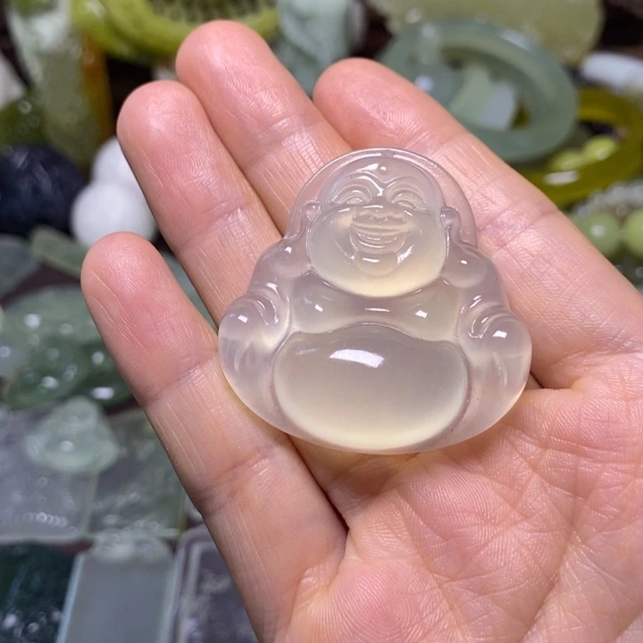 岫玉未镶嵌岫玉挂件万***你