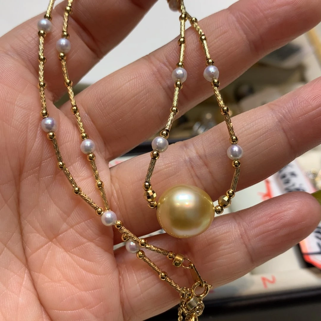 海水珍珠未镶嵌颈饰