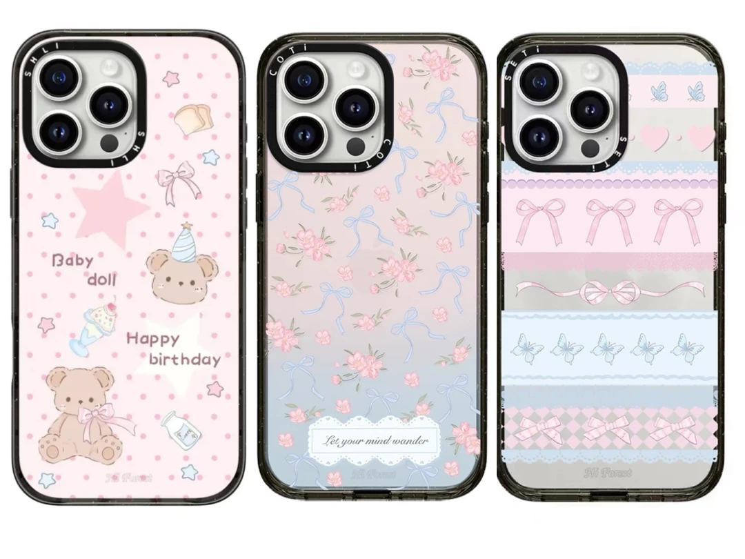 CASE联名森林早报系列Hi Forest春日浪漫iphone16/12苹果手机壳