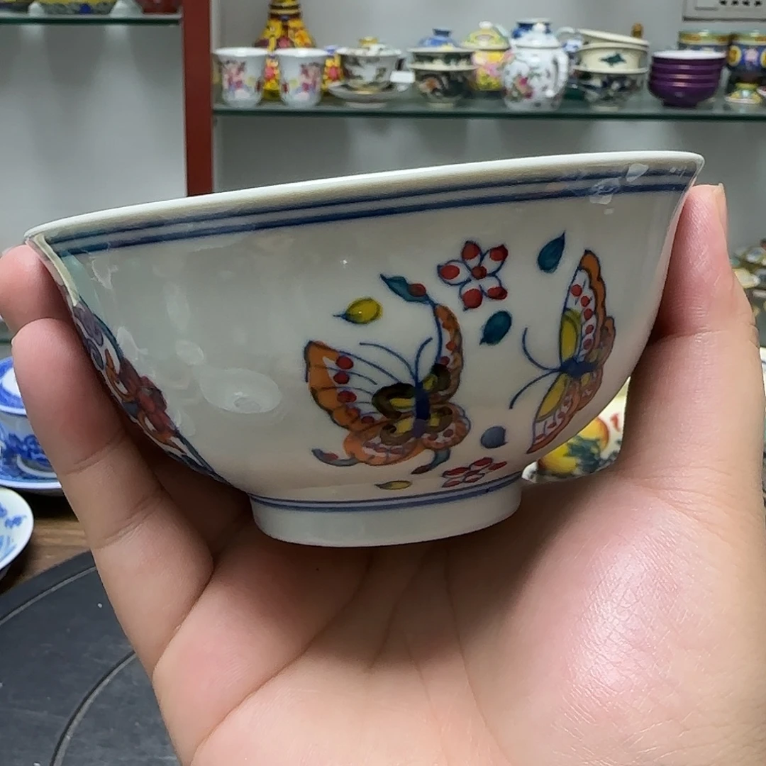 瓷片瓷器制作五寸饭碗
