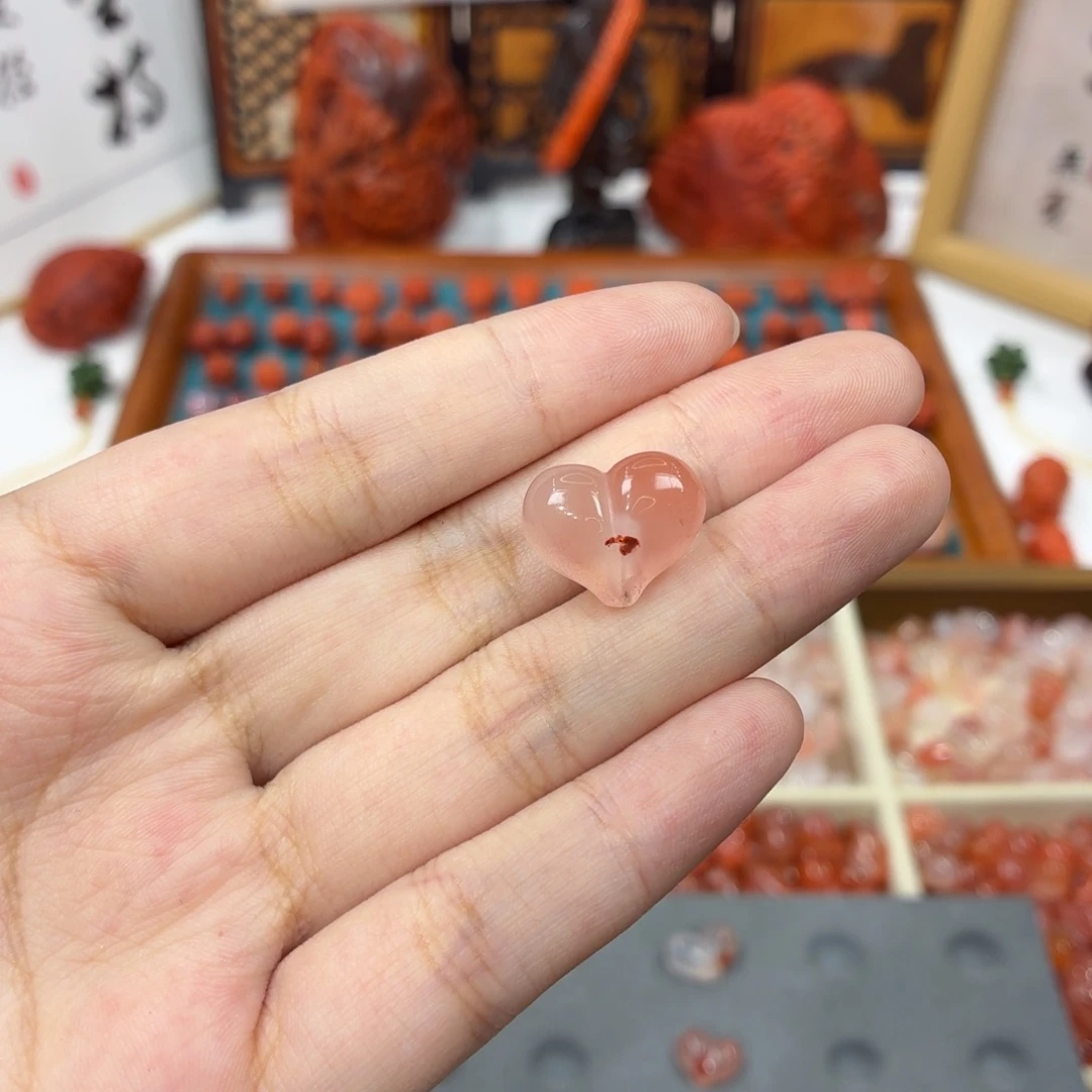 南红玛瑙未镶嵌配饰南红屁桃