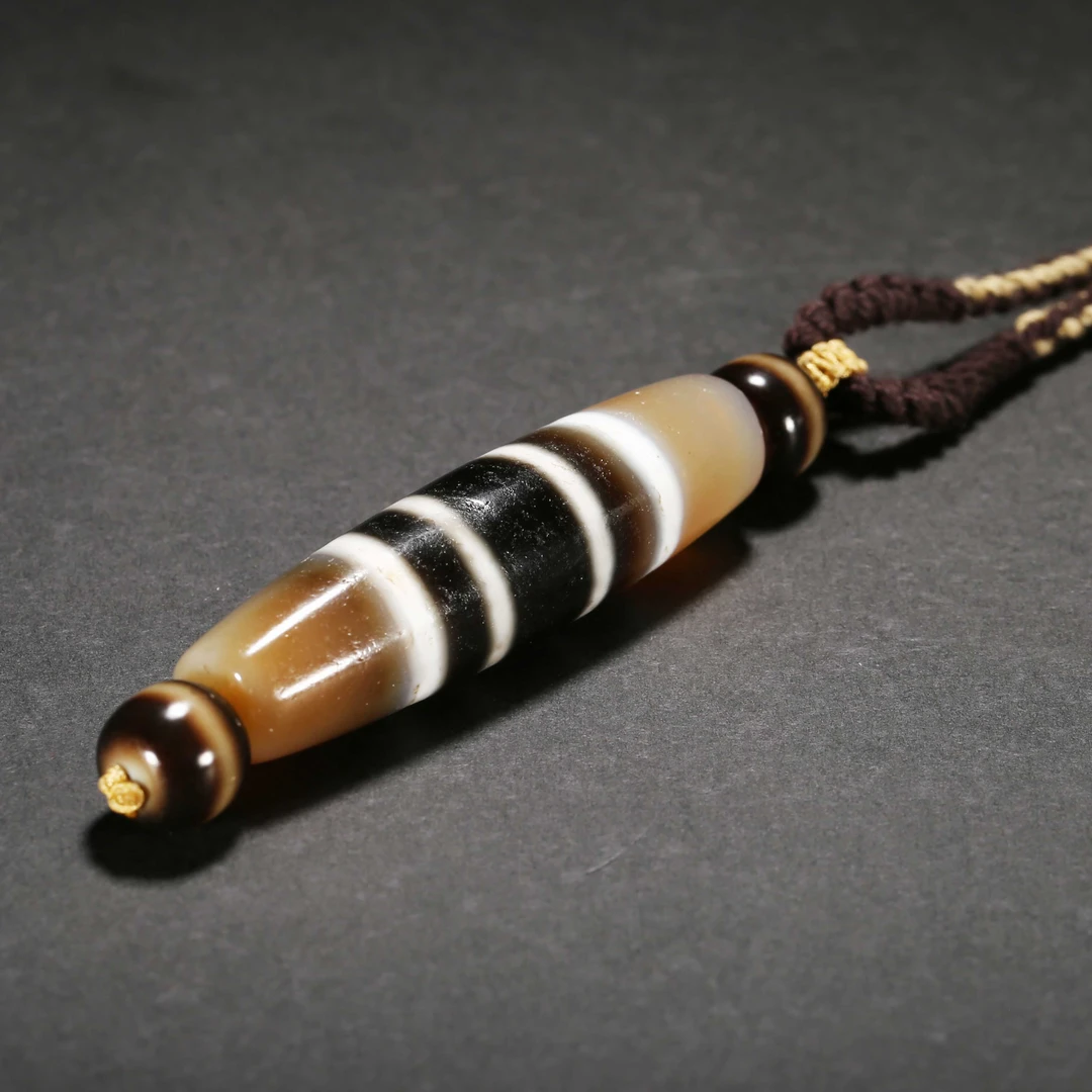 民国/线纹玛瑙勒子/JOY25060505/收藏/【济文阁】